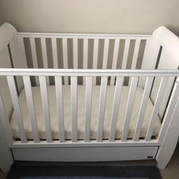 Tutti Bambini Cot-bed and mattress in good condition. 120x60. Reasonable offers welcome.