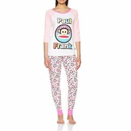 PAUL FRANK LADIES PYJAMAS THESE ARE SO COMFORTABLE I HAVE A PAIR MYSELF
THESE COME IN SIZE 6-8 
IDEAL CHRISTMAS PRESENT
 COLLECTION ST6 STOKE ON TRENT
DELIVERY VIA ROYAL MAIL FOR £2 WHICH CAN BE PAID VIA PAYPAL