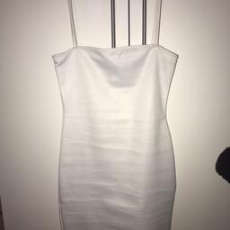 PLT white dress, worn once, still in really good condition, size 8, really good material, perfect for nights out