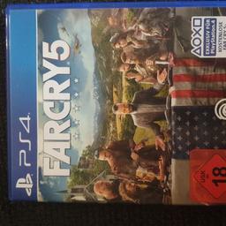 Biete hier Far Cry 5 für die PS4 an. Die Hülle und die CD sind in einem gute Zustand. Gegen Aufpreis kann das Spiel auch versendet werden. Verkaufe auch weitere PS4 Spiele in anderen Anzeigen.