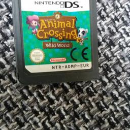 Animal Crossing Wild World Nintendo DS Spiel leider ohne Hülle etc.
Bitte denke an die Versandkosten die 1,50€ betragen, und zum Preis dazu gerechnet werden! :)