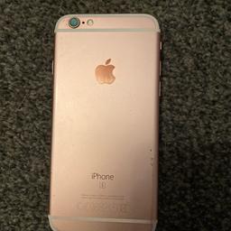 16gb, it has a glass protector so there isn’t any scratches, comes with the a few cases,pickup only
