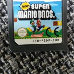 New Super Mario Bros. Nintendo DS Spiel leider ohne Hülle etc.
Bitte denke an die Versandkosten die 1,50€ betragen, und zum Preis dazu gerechnet werden! :)