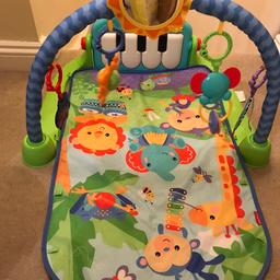 This jungle gym play mat helps your baby learn my boy loved