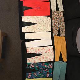 Bundle of girls leggings 9-12 months. Various of brands. 
Good condition 
Collection Cheylesmore