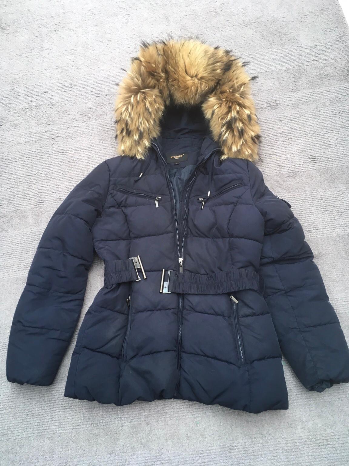 Attentif paris raccoon fur 2024 coat