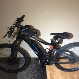 Haibike Hardseven 1.0  2019 Model
Amazing bike, fell in love with it after the first ride. Wouldn’t sell it if I didn’t need the cash. Bought it last December. Someone attempted to steal it but couldn’t and decided to damage two buttons but it still works. Bought it for £1799. Comes with a KRYPTONITE Locker worth £70, helmet and a phone holder. 

For those that offers anything under £800, just have a look at the picture I added to show how much the battery alone cost and Charger costs £150...