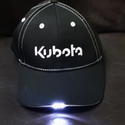 Brand new Kubota hat with Led light. Collection, 2nd class signed for delivery £2.30 or Hermes.