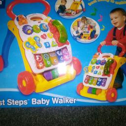 Baby walker in good condition
used a little bit
collection only 
if you are interested please text