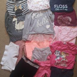 Age 7-8 years girls bundle
X7 leggings
X1 jumper
X1 paw patrol top and leggings outfit
X5 long sleeve tshirts
X1 short sleeve t-shirt
All in excellent condition