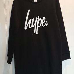 Girls Black Hype Jumper Dress Age 11-12 New With Tags but my daughter took tag off to try on, it has never been worn in immaculate condition, too small for my daughter. Please take a look at my other items for sale as I'm having a big clear out due to expecting a little one.
Buyer pays PayPal fees and postage costs.