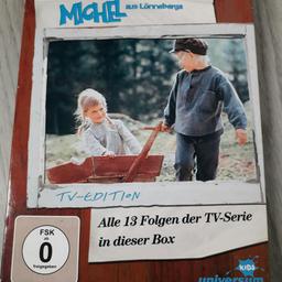 DVD von Michel aus Lönneberga 
Äußere Verpackung angekratzt 
CDs in einwandfreien Zustand