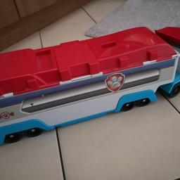 Used but in good condition.. Paw patrol truck only.. We paid £60 for a new one..