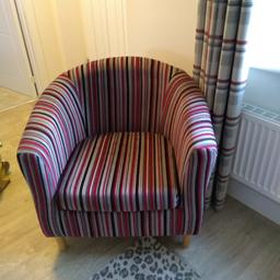 Stripey chair as seen. Buyer collect