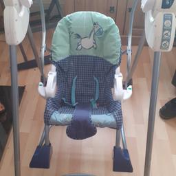 smart stages 3 in 1 rocker swing battery operated with music also comes off to be a sit up lie down chair