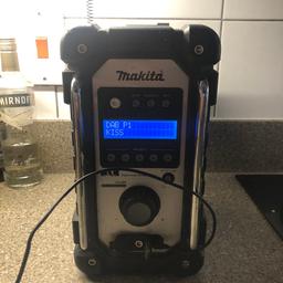 Makita Radio. 
Only works on plug