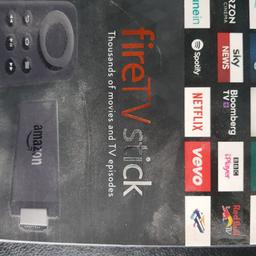 Amazon fire stick in box used once
comes with all leads in great condition