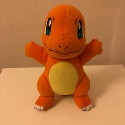 Charmander teddy from Pokemon. Only been sat on my kids bed. 

Collection only