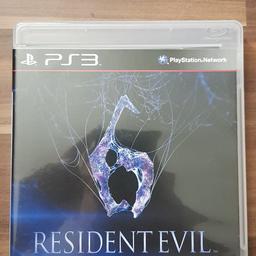 Playstation 3 - Resident Evil 6 Spiel in einwandfreiem Zustand, inkl. Booklet. Da es sich um einen Privatverkauf handelt, ist der Umtausch, Gewährleistung ausgeschlossen. Abholung oder Versand (gegen Versandgebühr) möglich. Bei Rückfragen bitte melden.