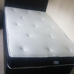 Small double 120x190cm bed with mattress. Very good condition, bought 3 months ago, just need bigger size now.