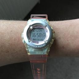 Casio watch with pink straps hardly used
Collection widley
