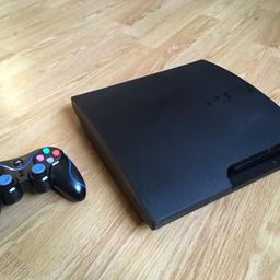 PS3 Slim (2009) 160gb. Used a bit. very good condition! Non - official orb controller but works just as good and is actually more comfortable! POWER AND HDMI CABLES INCLUDED! **OPEN TO OFFERS**