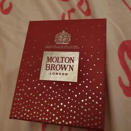 bath fragrance molton brown fiery pink pepper. boxed brand new. duplicate present