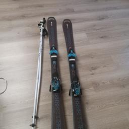 Verkaufe Ski mit Stöcke ca. 150cm um €120