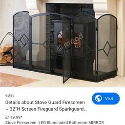 Fancy fireguard paid £120  looking for it to be gone quickly as no room to store