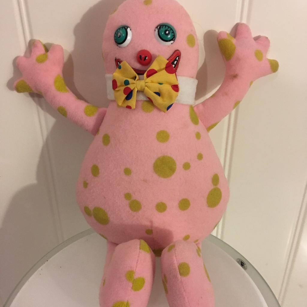 Rare Mr Blobby Plush Soft Toy 14