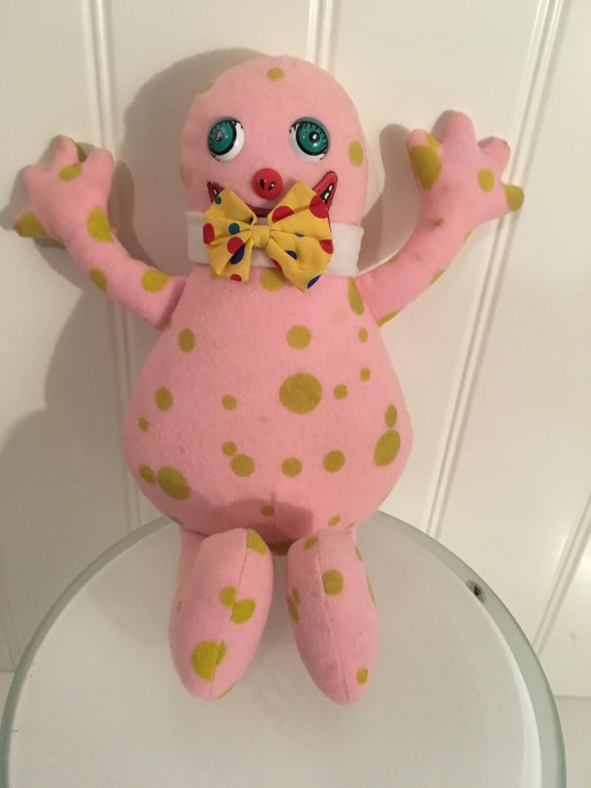 Rare Mr Blobby Plush Soft Toy 14