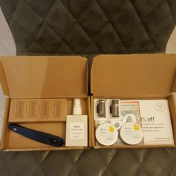 All New & Unused
Includes Handle, 6 Blades, Moisturiser & 2 x Beard Wax with a selection of discount vouchers also in the box
Collection from openshaw, M11 or can deliver