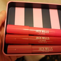 Brand new never used. Jack Wills Lip Crayons in pink shades.
Ideal stocking filler for Christmas.
Collection from Willenhall WV13 only