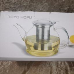 Teapot Glass 800ml Stainless Steel Infuser Filter Loose Tea Herbal

Brand New - Boxed

Check my other listings for more products

Collection Only Erdington Area B23 