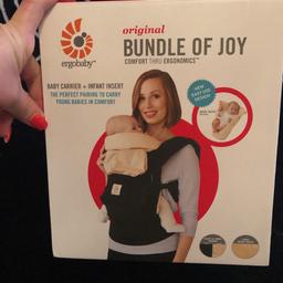 Ergobaby bundle of joy mit Neugeborenen Einsatz