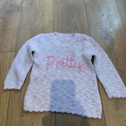 Girls George jumper 18-24 months. Very good condition. Collection S20 Owlthorpe or S6 Foxhill