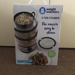 3-Tier Steamer for sale it’s brand new never been open.

B&M sell them for £19.99 and I’m selling this one for £10