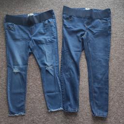2 pairs of new look jeans
2 pairs of George linen trousers 
1 George maxi dress
1 pair of George full bump band black trousers