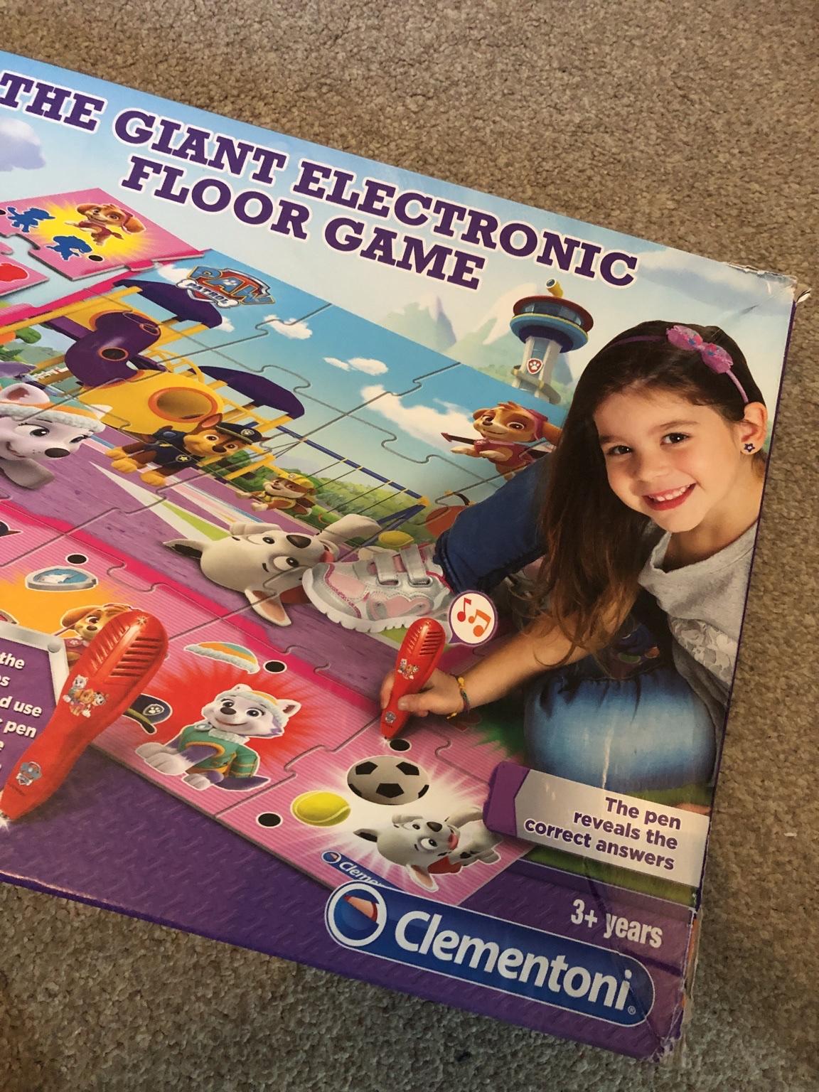 Paw patrol giant electronic floor game in WV14 Wolverhampton for £5.00