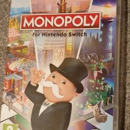 Brand new Nintendo Switch Monopoly game.Still sealed in original packaging. 
unused gift. 
Collection or local meeting point only