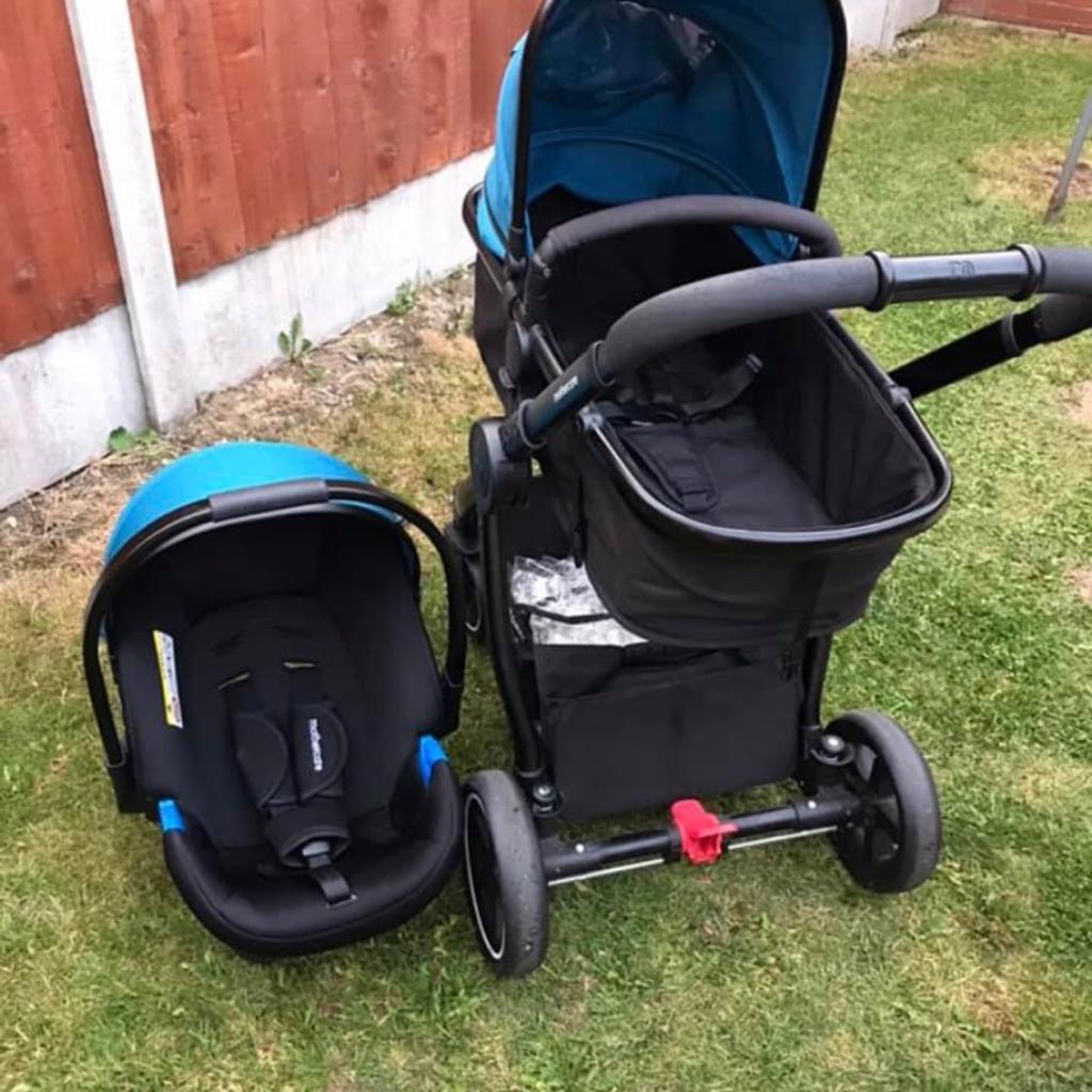 Mothercare teal outlet pram