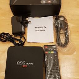 Great bit of kit that will allow you to watch thousands of movies (some not in cinema yet),live sports,live tv,box sets,documentaries,and more.NO CONTRACT.The price is only £45 no offers,and collection from s64 Kilnhurst or I can deliver and set up for only £5 more.Any questions please just ask.Thanks