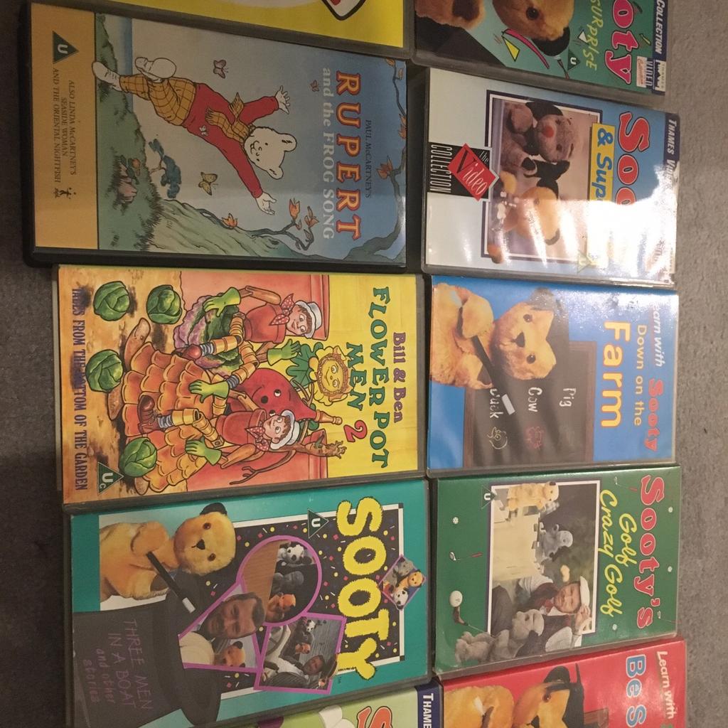 vhs-bundle-sooty-and-classics-in-se4-london-for-12-00-for-sale-shpock