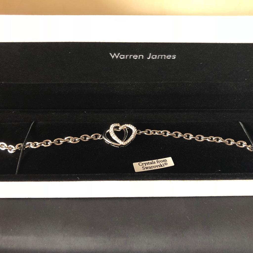 Warren james clearance love heart bracelet