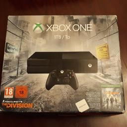Xbox one 1tb storage, has a few scratch marks on top and front but barely visible. Kinect camera with barely any signs of wear and 2.9m cable.
Controller in good condition and works well. After long time of no use LT trigger gets stuck but pressing it just releases it.
8 games in great condition and work well, but all codes have been used except the following exceptions:
-Fallout 4 comes with Fallout 3 free download code
-MKXL does not require code for DLCs.
-More downloaded games of console.