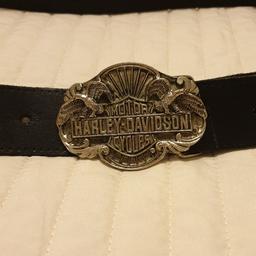 xl harley davidson buckled belt..cash and collection only.