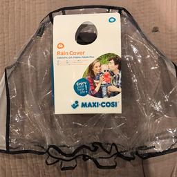 Genuine Maxi Cosi rain cover in absolutely perfect condition. 
Can be posted for additional £4.
