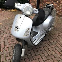 I am selling a Vespa 250cc (reg as 125cc)
Everything works, starts on a button £450, open to reasonable offers