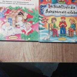 Weihnachtsmaus & Winterwichtel
Im Stuhlkreis die Adventszeit erleben
Beide Bücher gut erhalten, keine Schäden.
Zusammen 5€, einzeln je 3€.
Zahlung PayPal oder Überweisung.