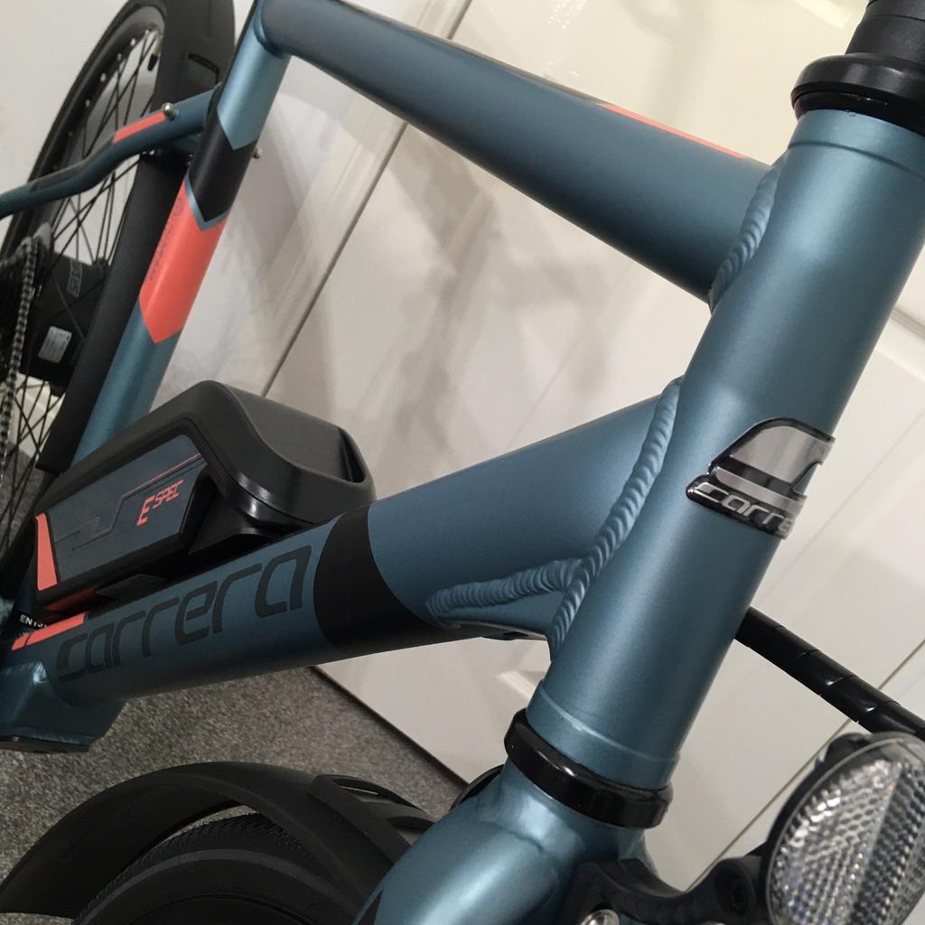 Carrera crossroad electric online bike